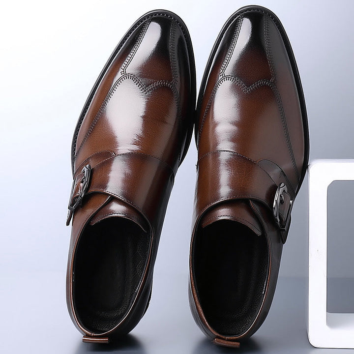 Lusso Italiana | Black Loafers for Men with Polished Finish | Comfortable Design for Versatile Style 4