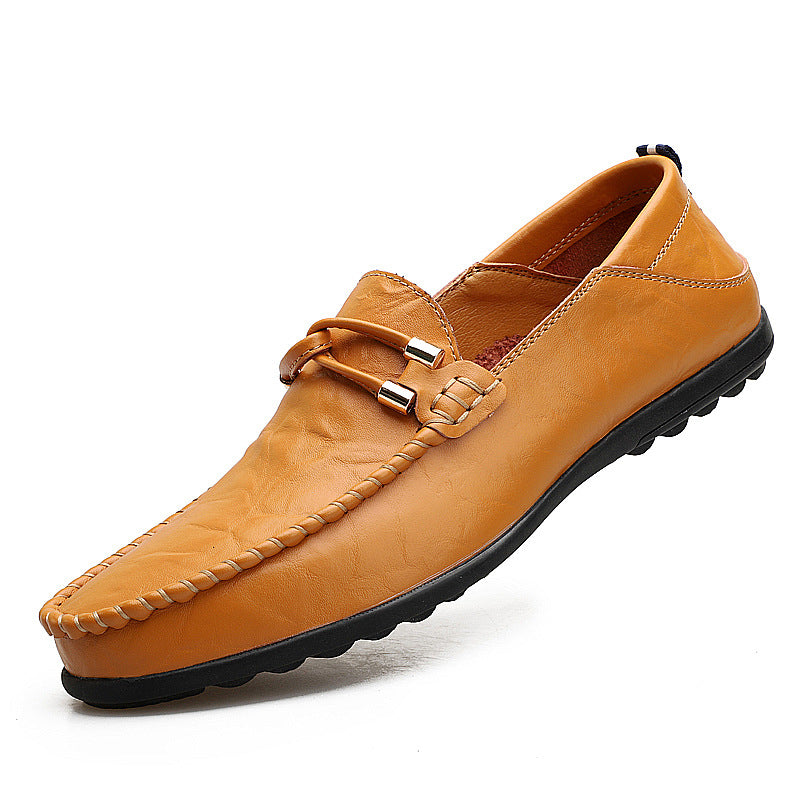 Genuine Leather Mens Loafers with Ergonomic Comfort Sole | Black Stylish Design for All-Day Wear 18