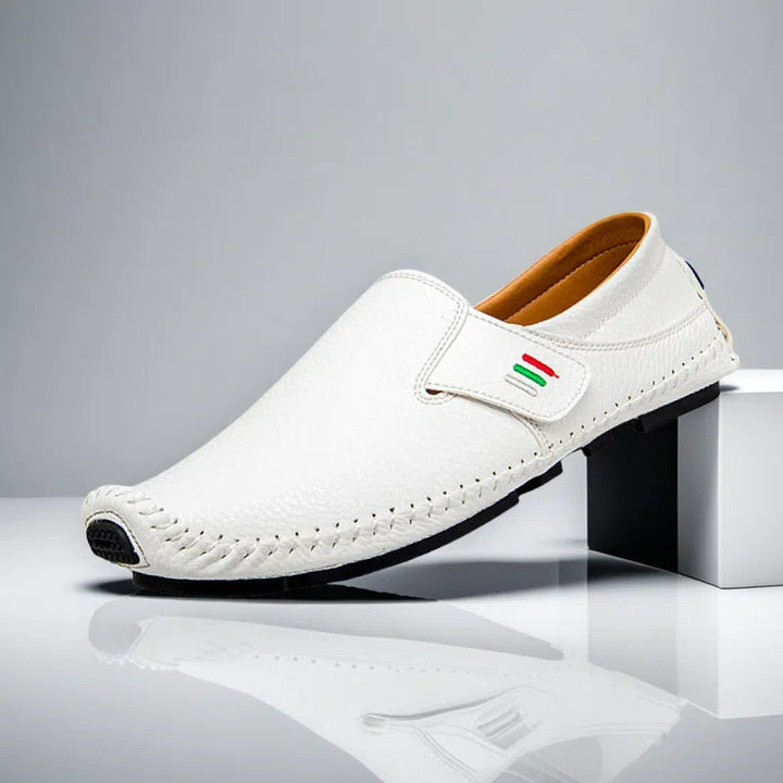 Pelle Italia | Genuine Leather Loafers with Cushioned Insole | Stylish Slip-On Design for All-Day Comfort 6
