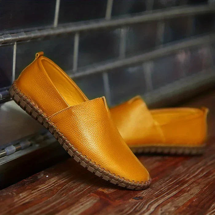 Summer Loafers | Genuine Leather Slip-On Shoes with Cushioned Insole | Comfortable Footwear for Women 5