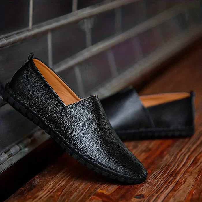 Summer Loafers | Genuine Leather Slip-On Shoes with Cushioned Insole | Comfortable Footwear for Women 4