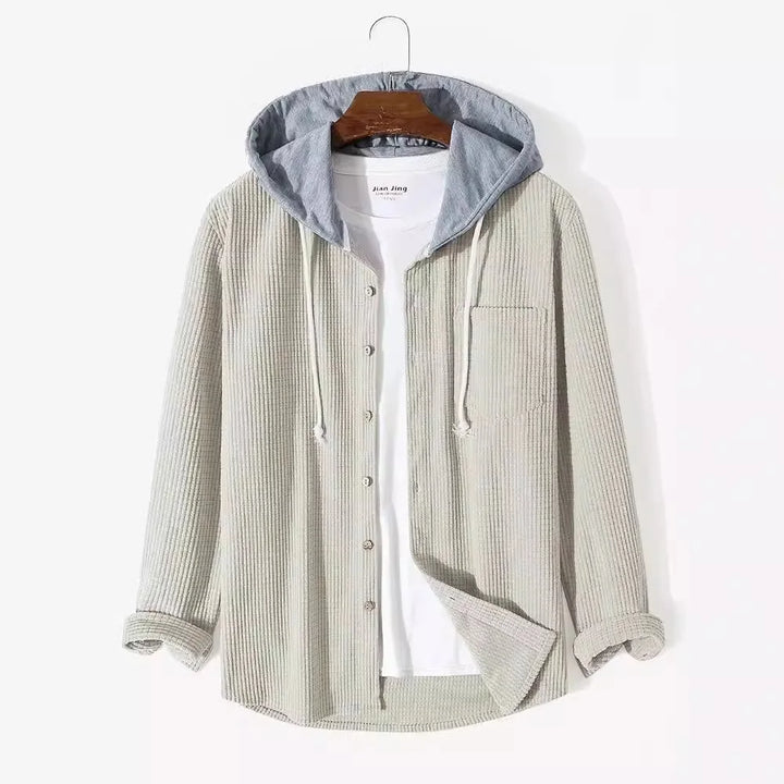Mason Corduroy Hooded Shirt