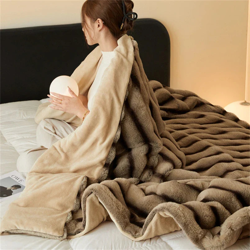 Calista Fur Blanket