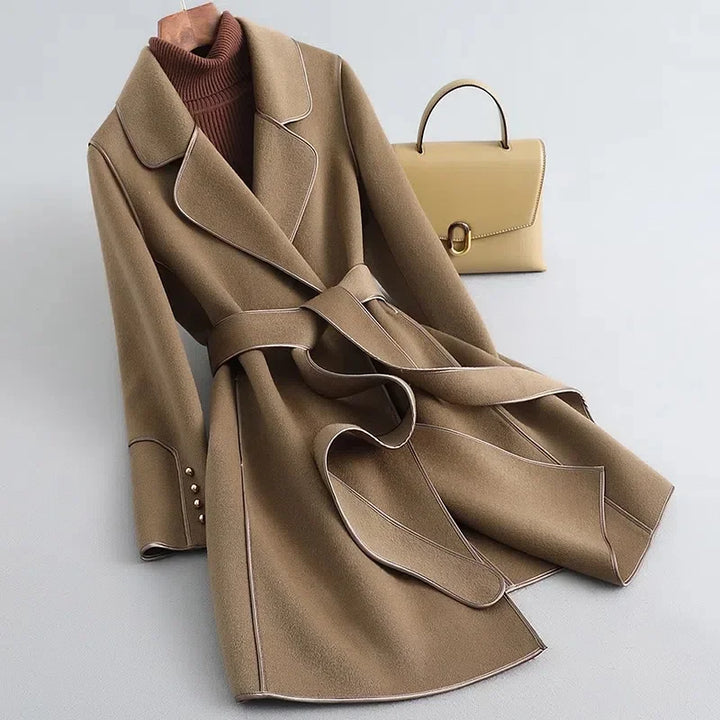Elisie Belted Wrap Coat