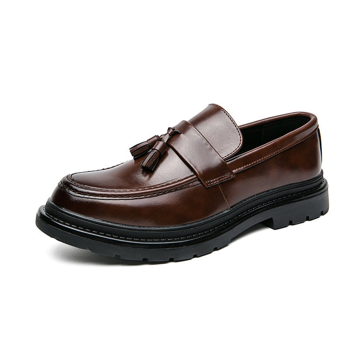 Belmont Collection | Leather Loafers with Decorative Tassels | Comfortable Fit for Stylish All-Day Wear 18