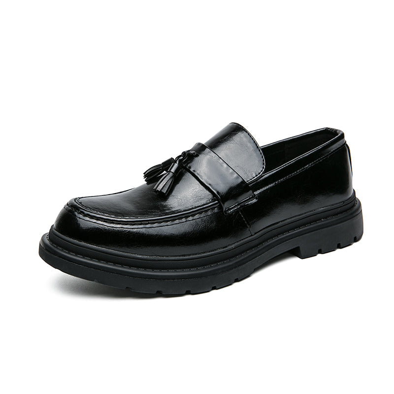 Belmont Collection | Leather Loafers with Decorative Tassels | Comfortable Fit for Stylish All-Day Wear 19
