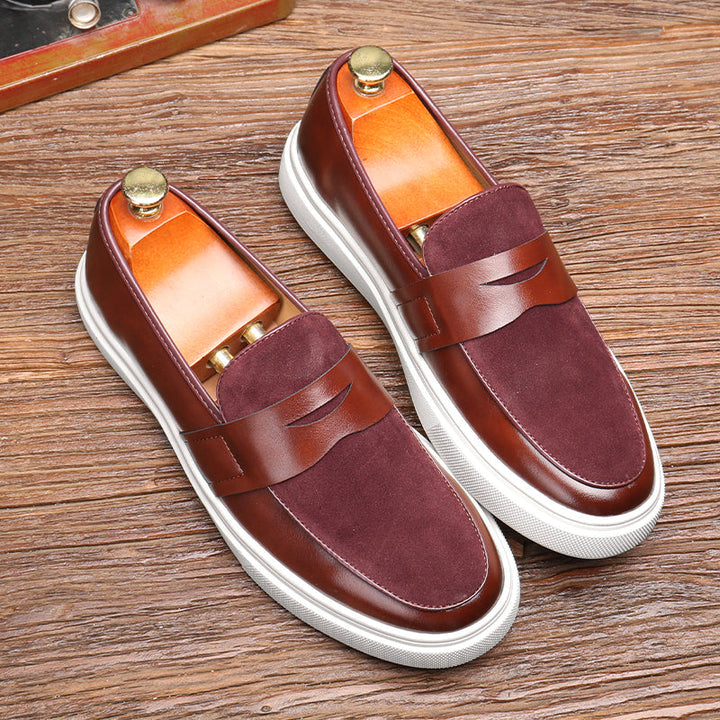 Lusso Collection | Black Loafers for Women with Genuine Leather and Penny Strap | Stylish Comfort for All-Day Wear 11