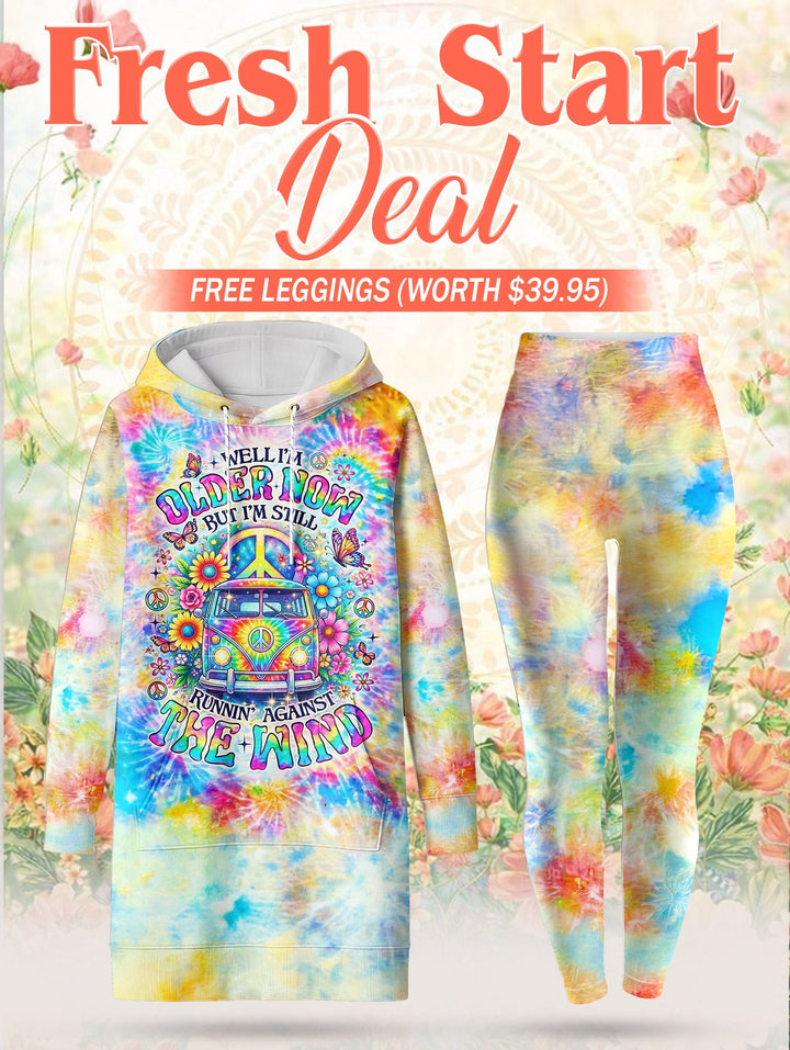 "Burst" Hoodie Dress & Leggings Deal