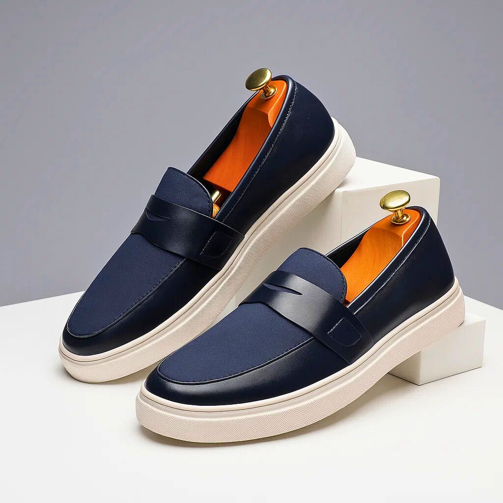 Lusso Collection | Black Loafers for Women with Cushioned Footbed | Stylish Comfort for Everyday Wear 2