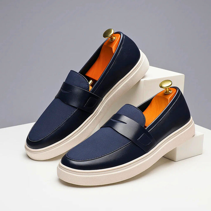 Lusso Collection | Black Loafers for Women with Cushioned Footbed | Stylish Comfort for Everyday Wear 2