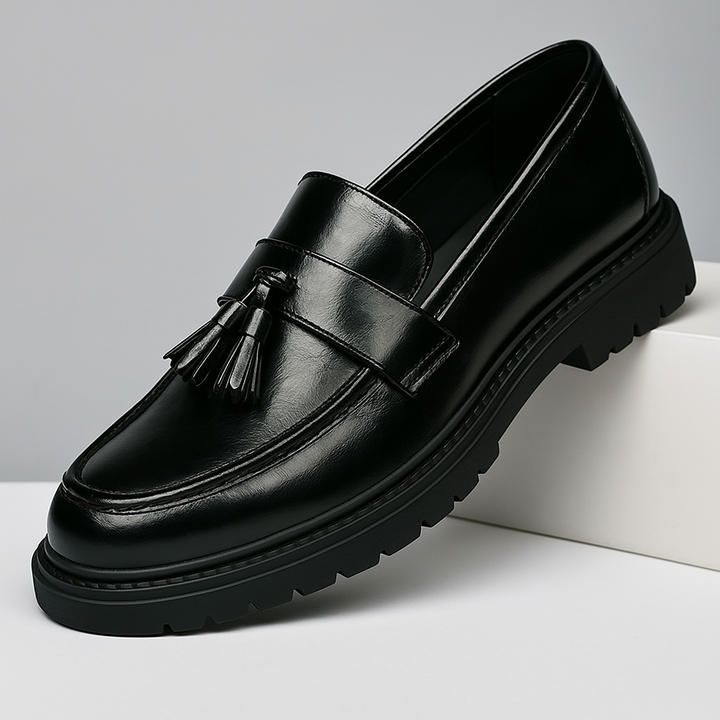 Belmont Collection | Leather Loafers with Decorative Tassels | Comfortable Fit for Stylish All-Day Wear 10