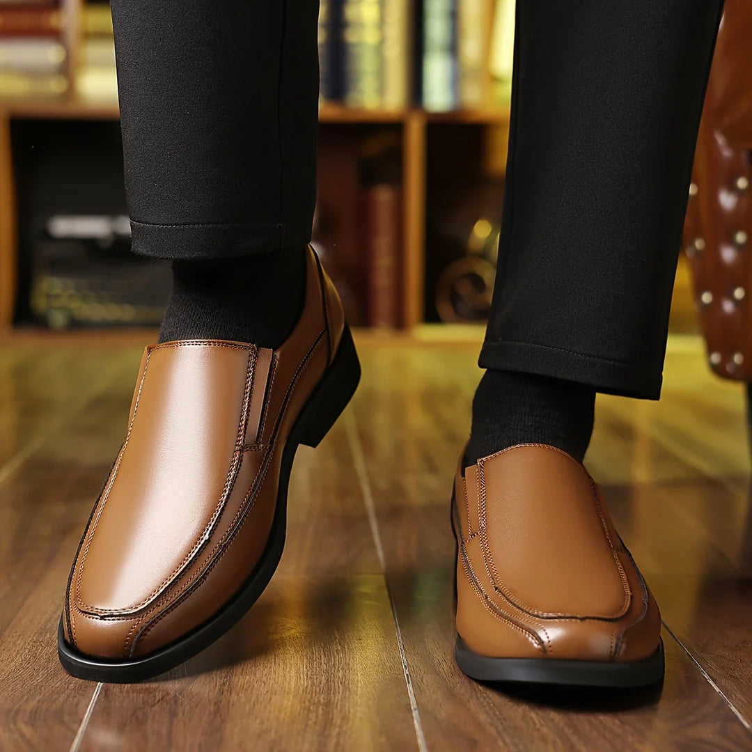 Oxford Collection | Genuine Leather Loafers with Cushioned Insole | Stylish Comfort for All-Day Wear 4