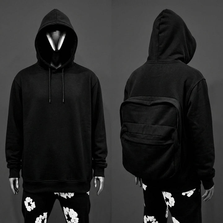 Hoodie with Hidden Back Pocket – Travel, Hiking & Festival Pullover