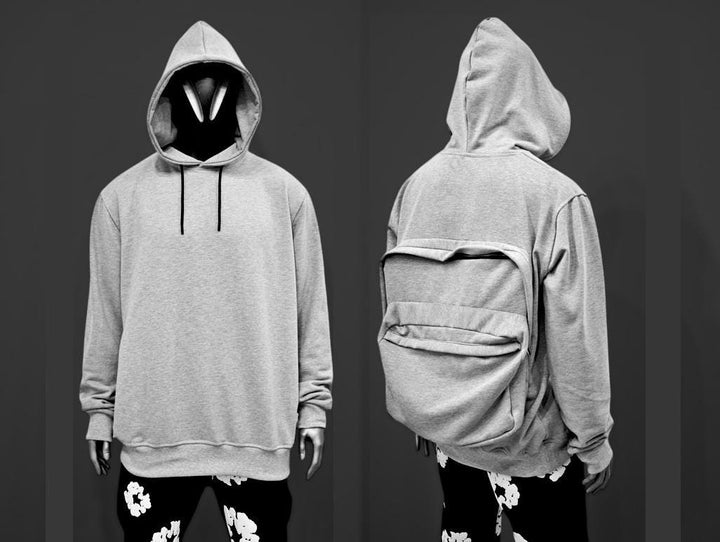 Hoodie with Hidden Back Pocket – Travel, Hiking & Festival Pullover