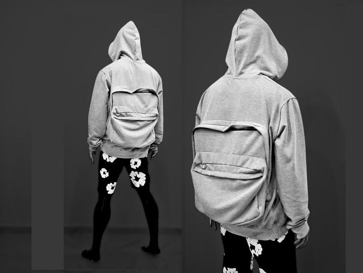 Hoodie with Hidden Back Pocket – Travel, Hiking & Festival Pullover