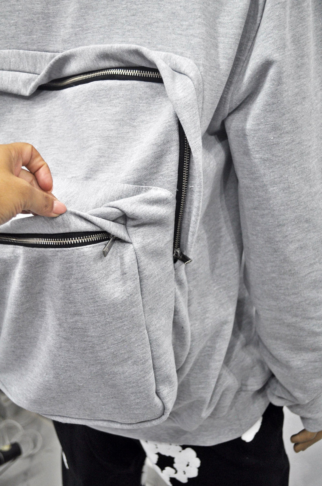 Hoodie with Hidden Back Pocket – Travel, Hiking & Festival Pullover