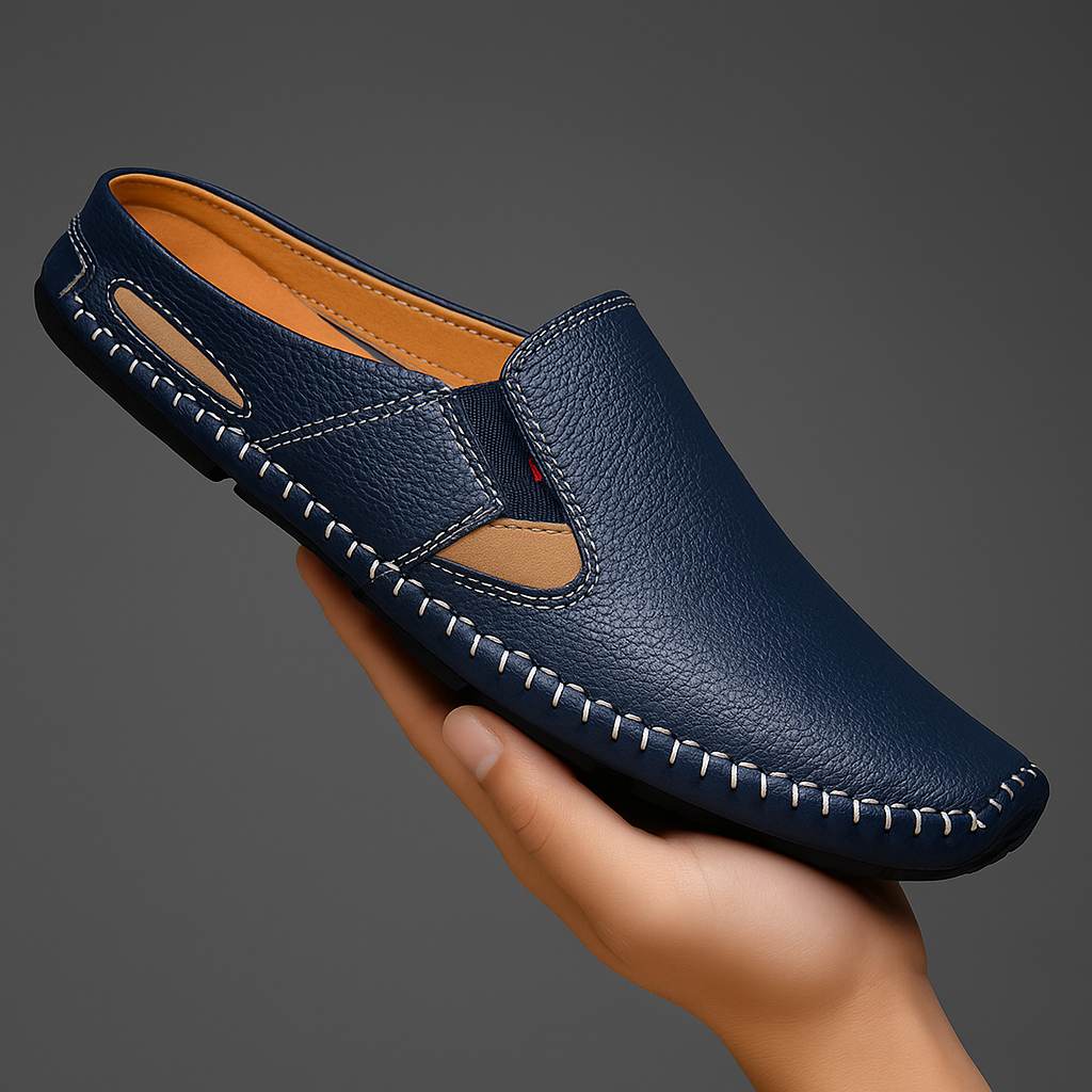 Genuine Leather Sandals for Women with Cushioned Footbed | Adjustable Strap for All-Day Comfort 1