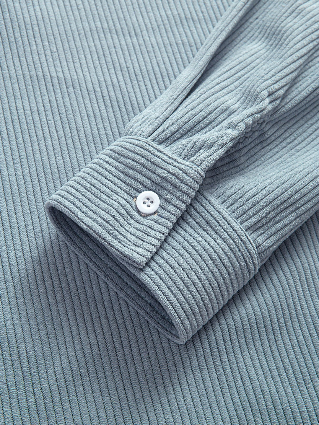 Corduroy Patchwork Shirt & Straight Leg Corduroy Pants