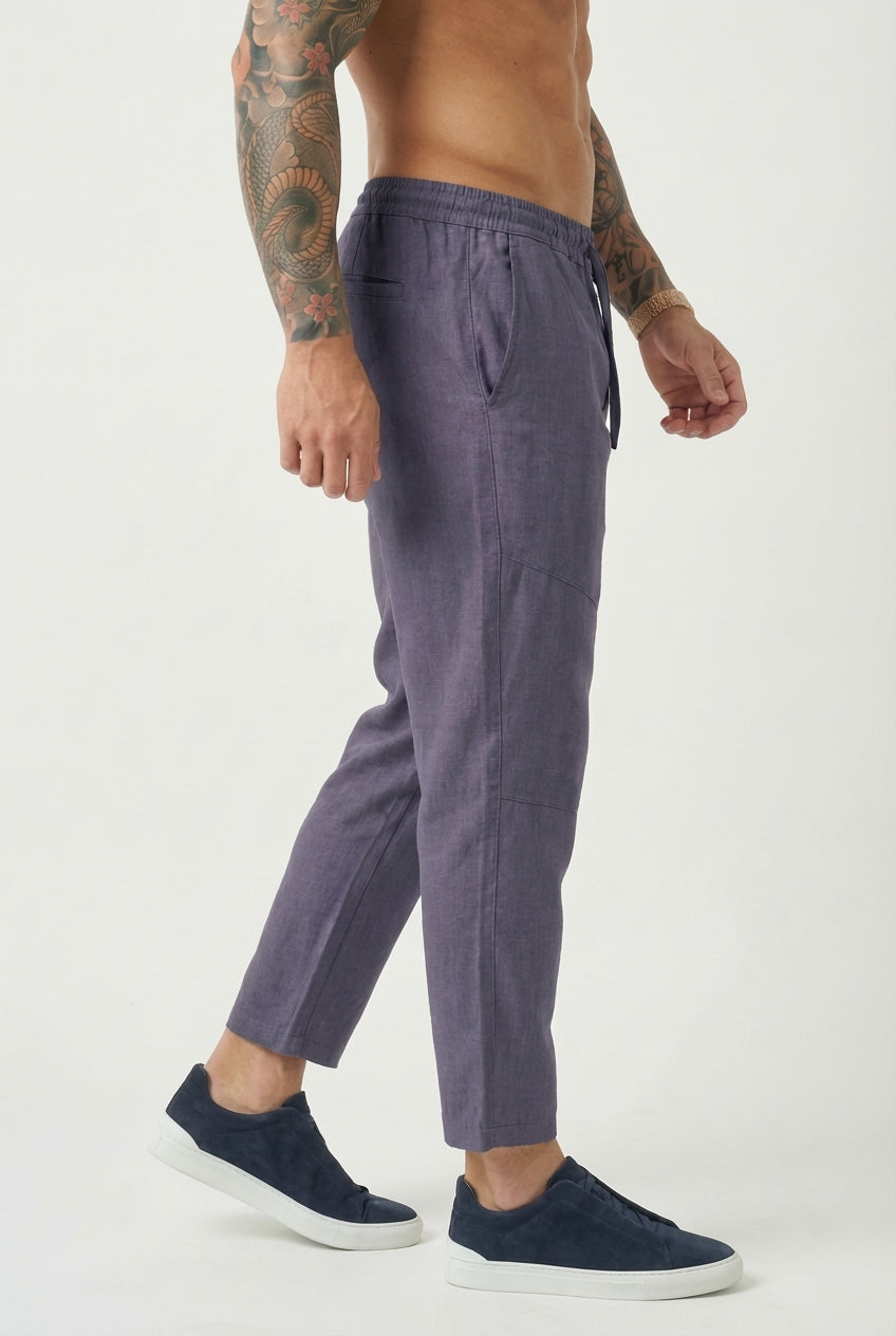 Kyoto Collection | Cropped Pants with Adjustable Drawstring | Relaxed Fit for All-Day Comfort 1