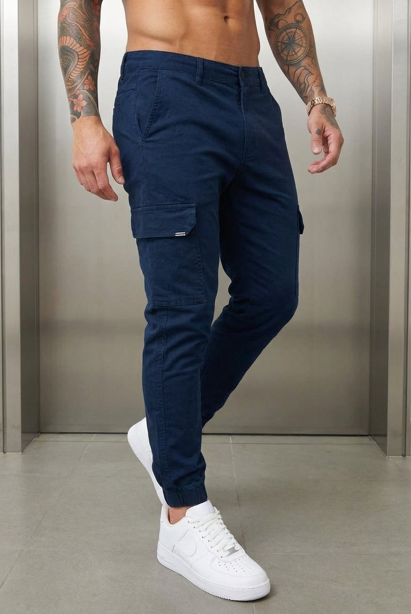 Cargo Jogger Pants | Relaxed Fit with Elastic Waistband | Comfortable Sweatpants for Everyday Wear 1