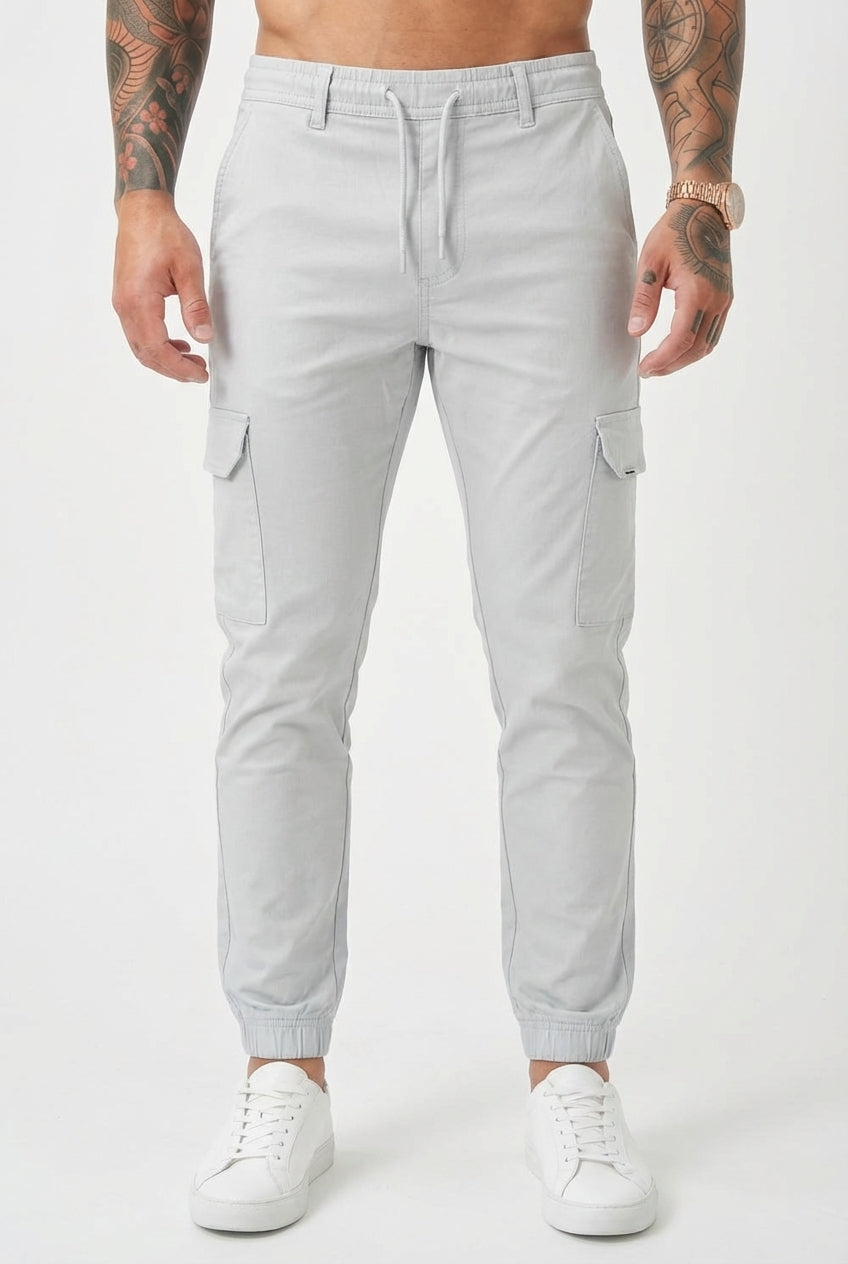 Cargo Jogger Pants | Mens Joggers with Elastic Waistband | Relaxed Fit for Ultimate Comfort 1